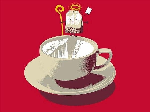 604x453, 27 Kb / Чай, чашка, Моисей