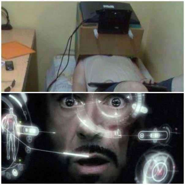 604x604, 31 Kb / дауни, телевизор, железный человек, кровать