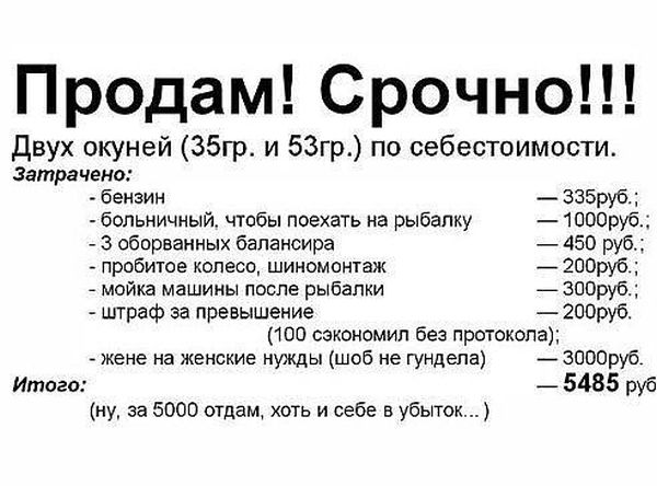 600x444, 50 Kb / продам, срочно, объявление, два окуня