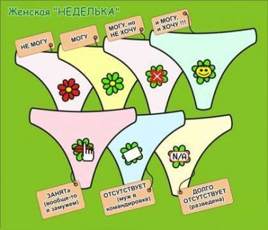 390x335, 34 Kb / неделька, аська, статус, трусы