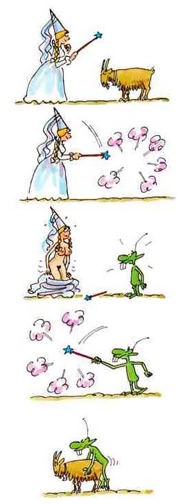 277x727, 33 Kb / коза, фея, инопланетянин, волшебство, волшебная палочка