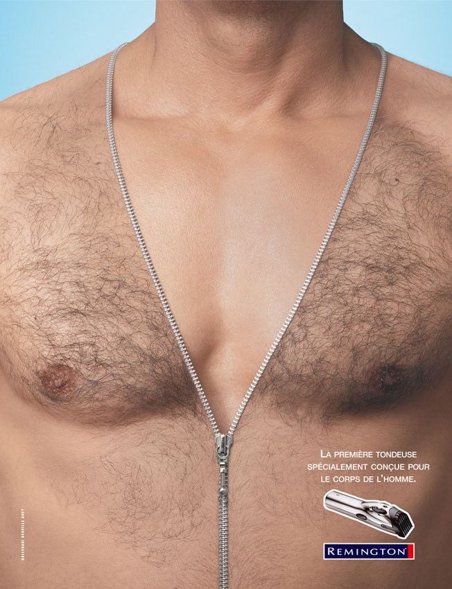 652x850, 116 Kb / молния, бритва, реклама, волосы, грудь