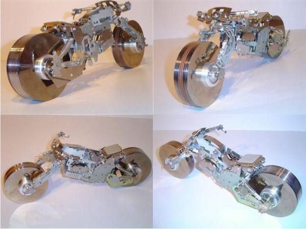 600x450, 37 Kb / hdd, мотоцикл, игрушка, поделка