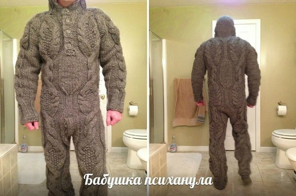 604x400, 59 Kb / свитер, комбинезон, бабушка