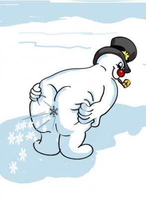 293x410, 27 Kb / снеговик, снег, снежика