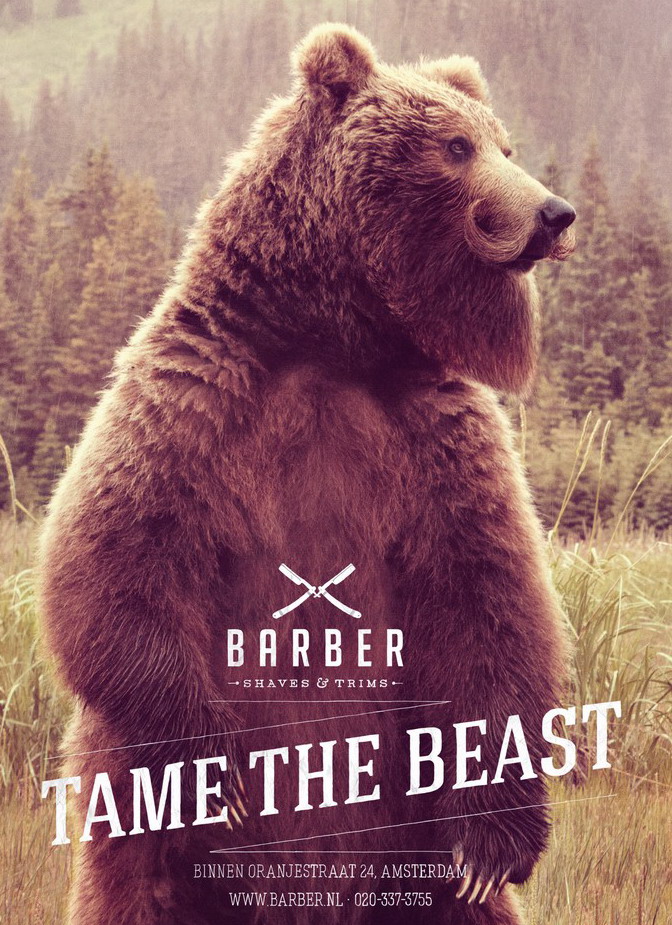 672x925, 237 Kb / Медведь, усы, борода