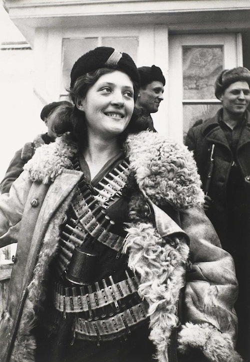 500x722, 125 Kb / война, партизаны, патроны, лента, бурка, кубанка, аркадий шайхет, 1942