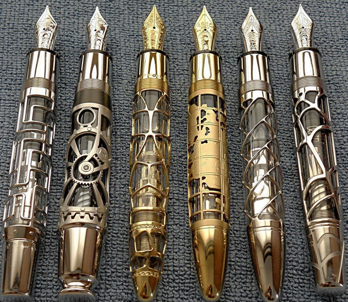 700x607, 272 Kb / стимпанк, ручка, перо