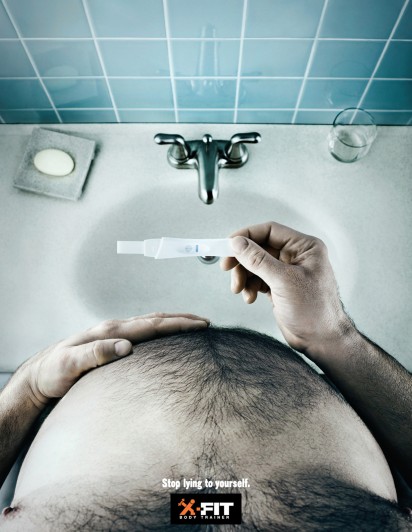 412x532, 53 Kb / тест, беременность, живот, мужик, залет