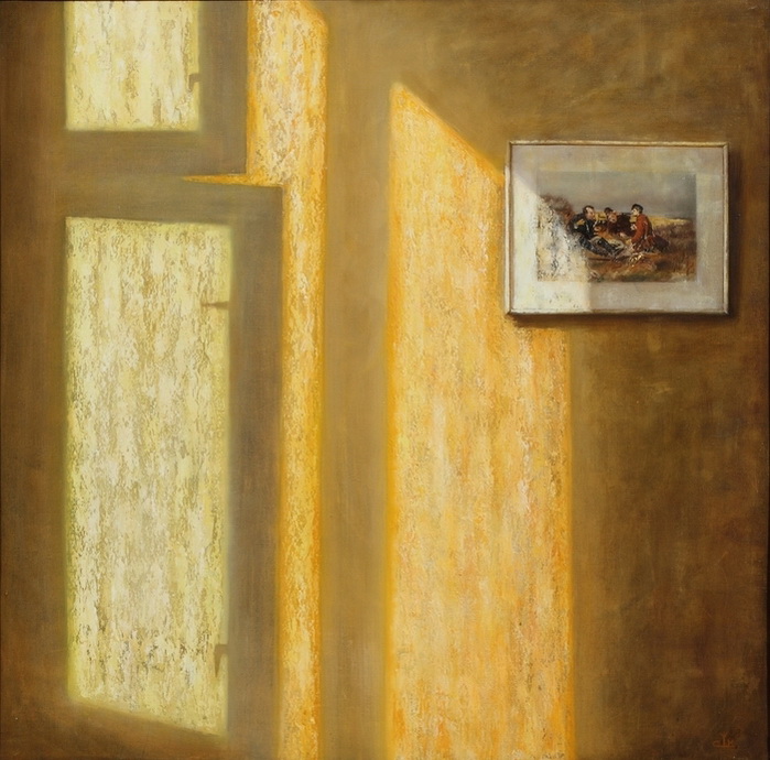 699x690, 166 Kb / картина, солнце, художник