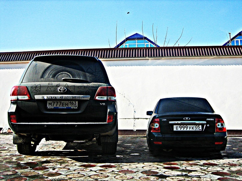 807x605, 193 Kb / приора, крузер, авто, дагестан