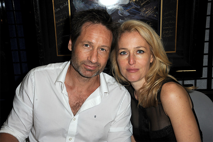 738x491, 127 Kb / Фокс Малдер, Дана Скалли, Дэвид Духовны,  Джиллиан Андерсон, Секретные материалы, X-Files