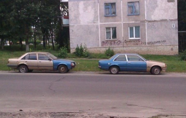 620x394, 74 Kb / машина, дом, франкенштейн