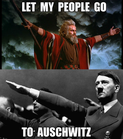 500x563, 78 Kb / моисей, гитлер, аушвиц