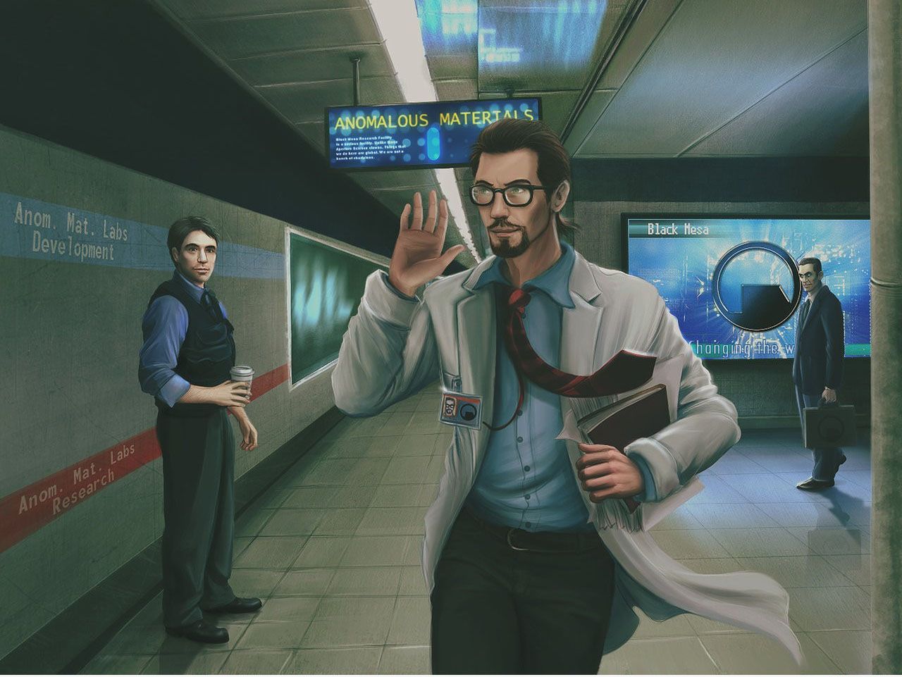 1280x961, 167 Kb / фриман, half-life