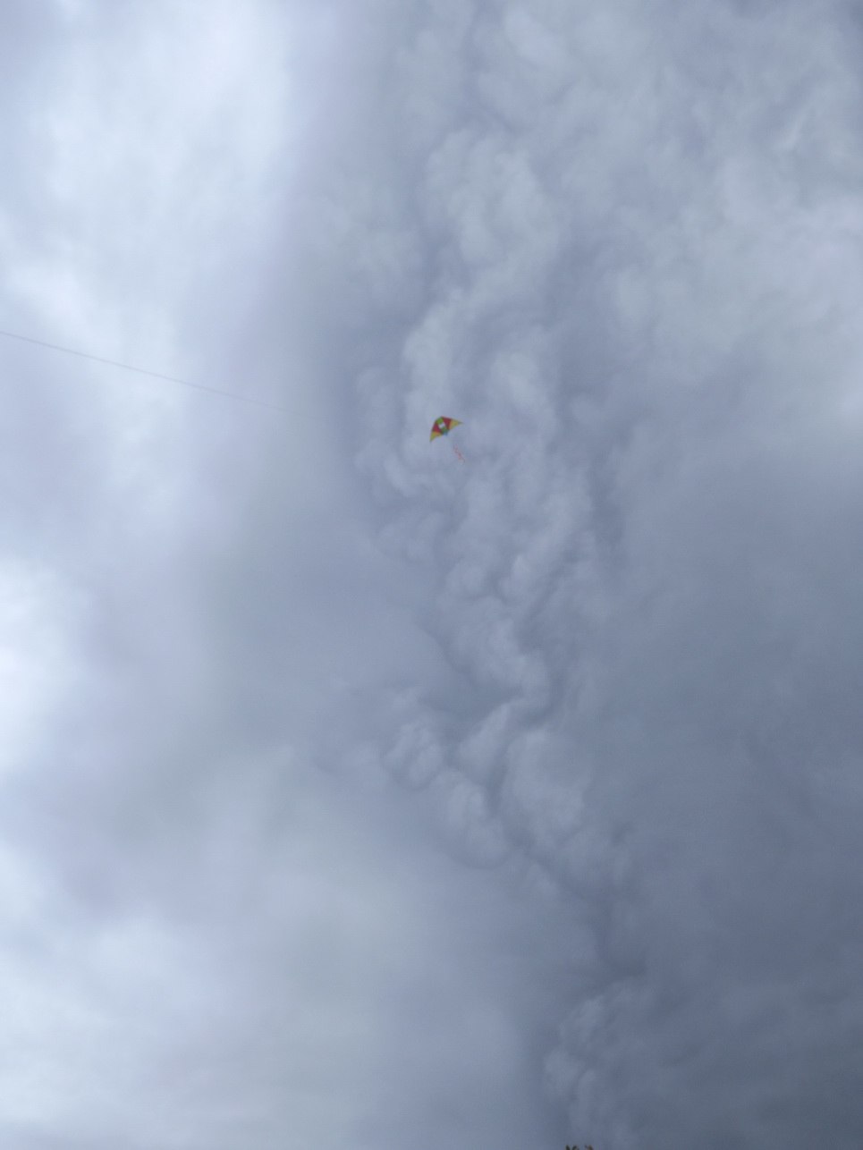 965x1286, 59 Kb / небо, змей, тучи