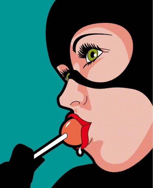 519x640, 68 Kb / Супер герой, чупа чупс, кошка