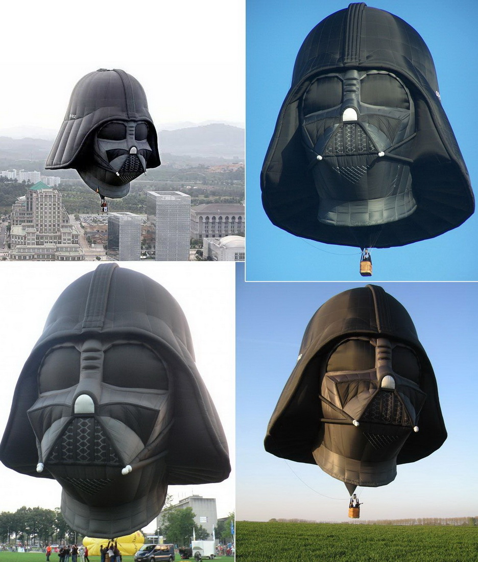 936x1100, 289 Kb / дарт вейдер, звездные войны, воздушный шар, star wars