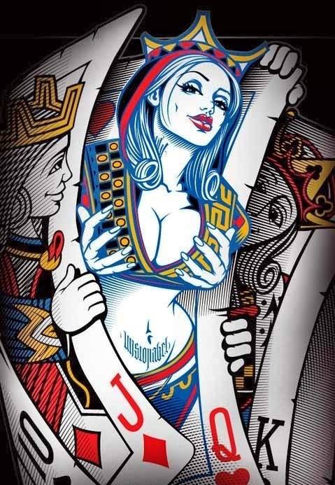 479x693, 77 Kb / карты, дама, валет, король