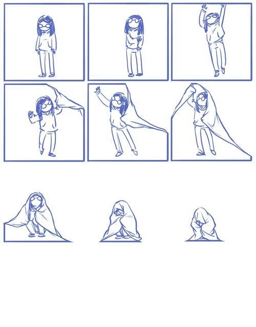 500x638, 38 Kb / уют, плед, рисунок