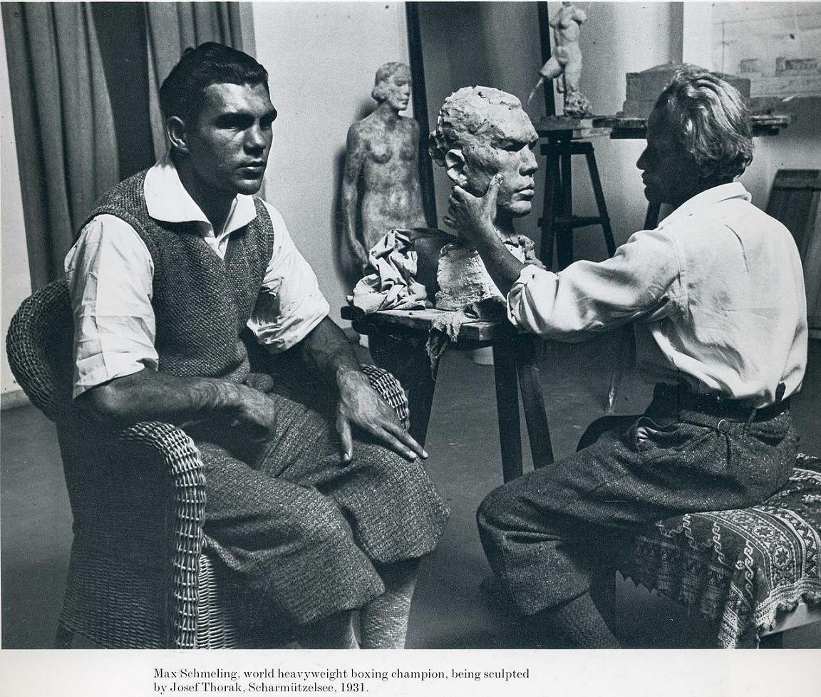 1152x978, 242 Kb / макс шмелинг, боксёр, йозеф торак, скульптор, скульптура
