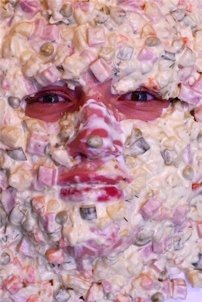 404x604, 63 Kb / лицо, оливье