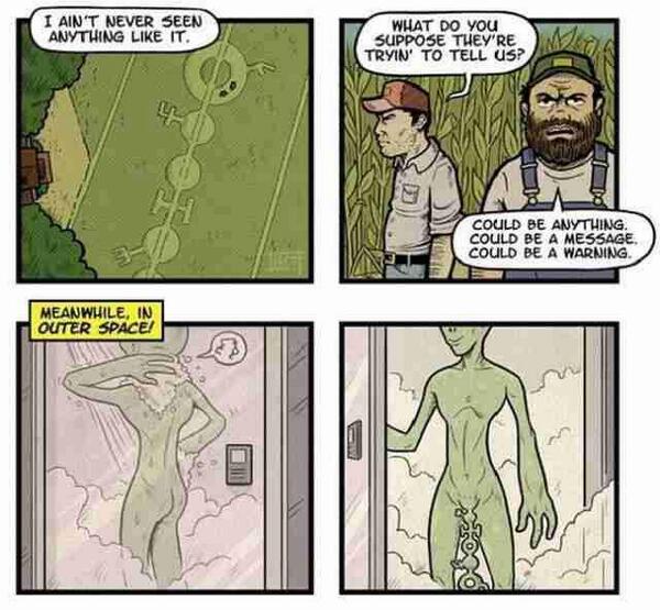 600x555, 62 Kb / инопланетяне, рисунки, смысл, забор