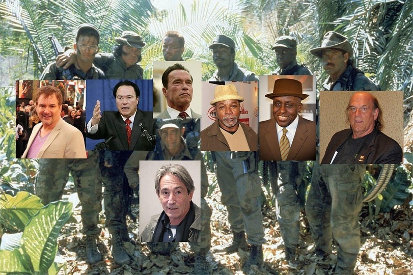 811x540, 199 Kb / хищник, Арнольд Шварценеггер, фильм, актеры, Билл Дьюк