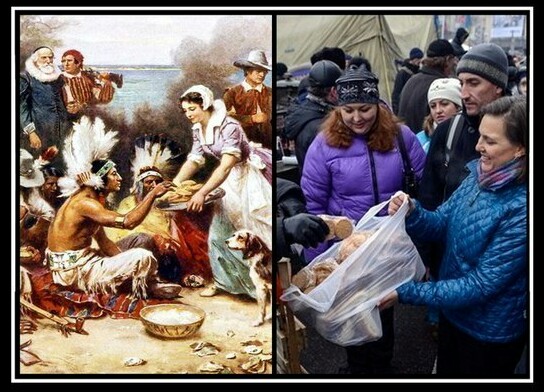 544x392, 85 Kb / индейцы, украинцы, печенье, ЕС, майдан