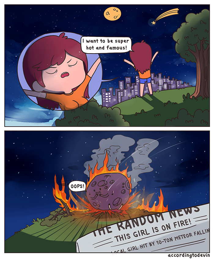 700x847, 181 Kb / метеорит, желание