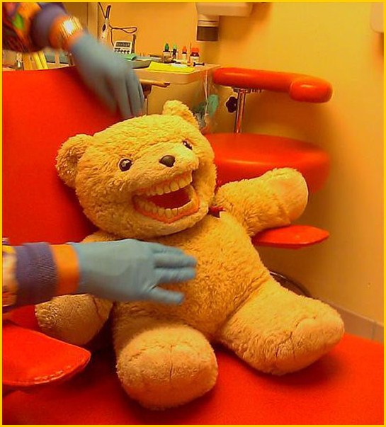 545x603, 75 Kb / мишка, стоматолог, игрушка