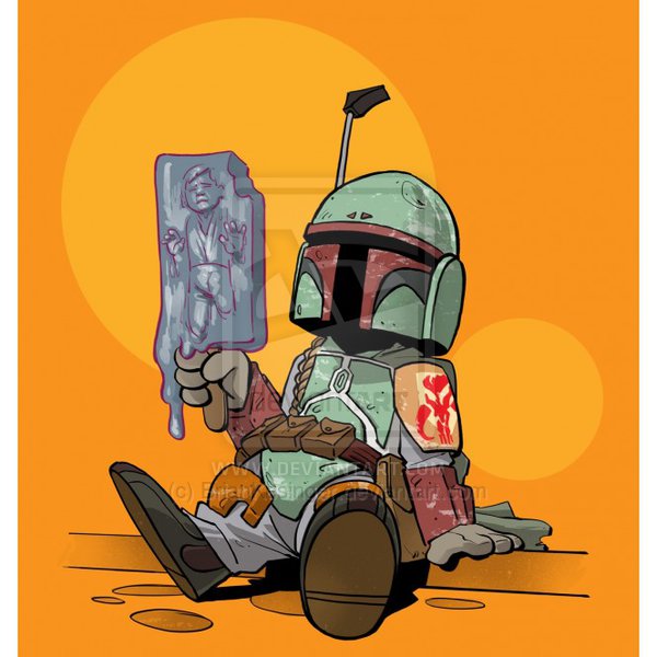 600x600, 53 Kb / star, wars, sw, han, solo, ice, icecream, boba, fett
