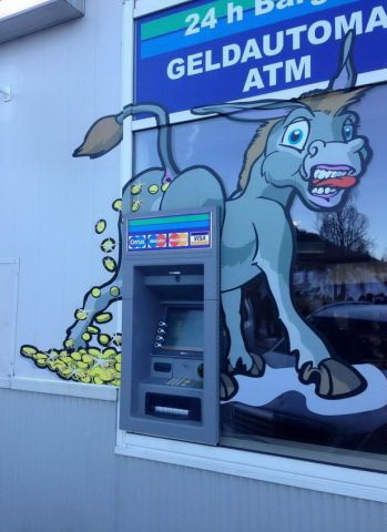 349x480, 48 Kb / осел, деньги, банкомат