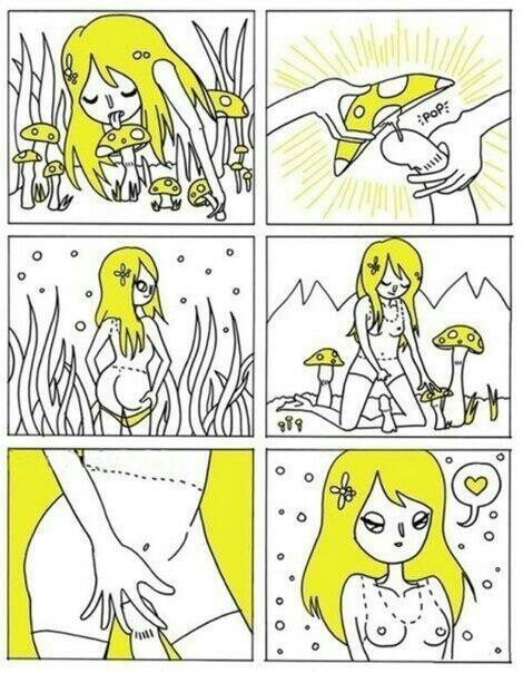 470x604, 95 Kb / Девушка, гриб, комикс