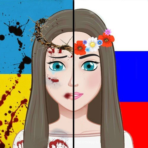 500x500, 51 Kb / Украина, Россия, девушка, рисунок