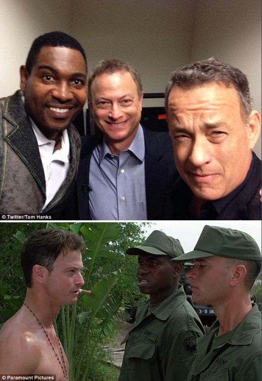 541x785, 142 Kb / форест гамп, бабба, лейтенант, дэн, актеры