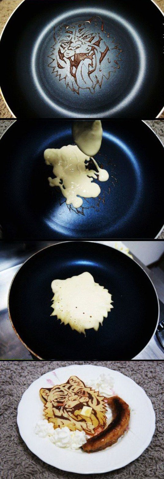 536x1563, 204 Kb / завтрак, сковорода, лев, готовка