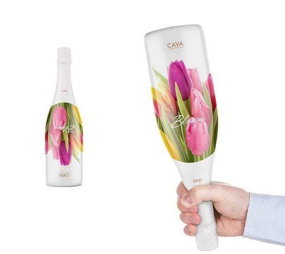 567x504, 17 Kb / Шампанское, бутылка букет, рука