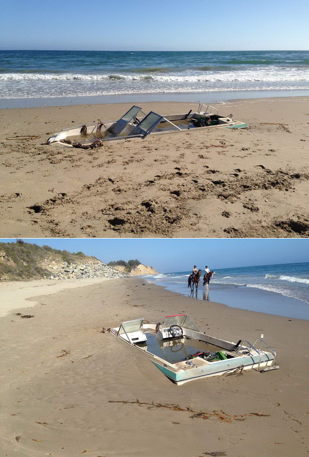 997x1471, 264 Kb / катер, песок, море, океан