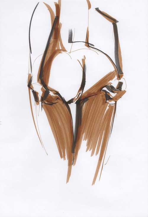 500x733, 69 Kb / рисунок, попа