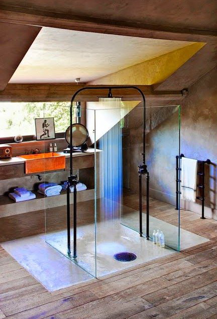 432x635, 112 Kb / душ, ванная, интерьер