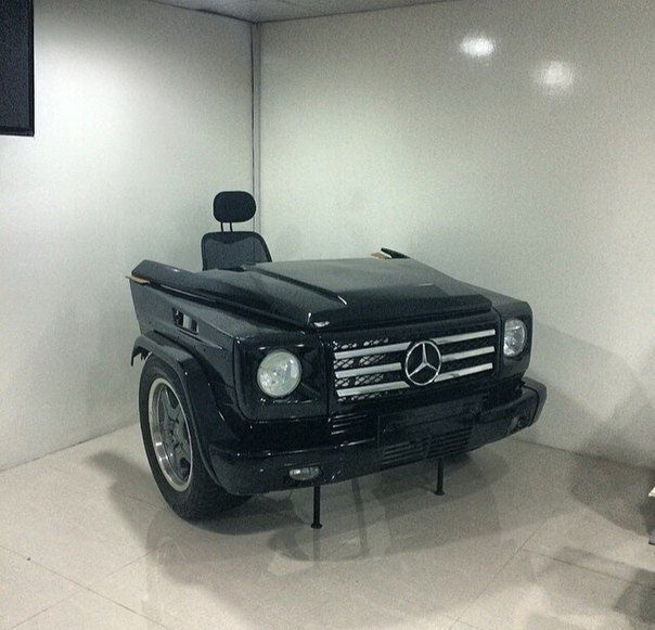 604x581, 86 Kb / стойка, мерседес, кресло, рецепция, фары