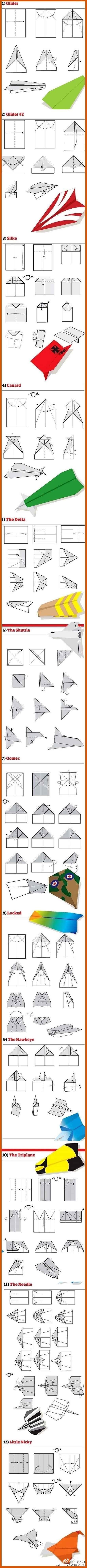 440x7856, 344 Kb / самолетик, инструкция
