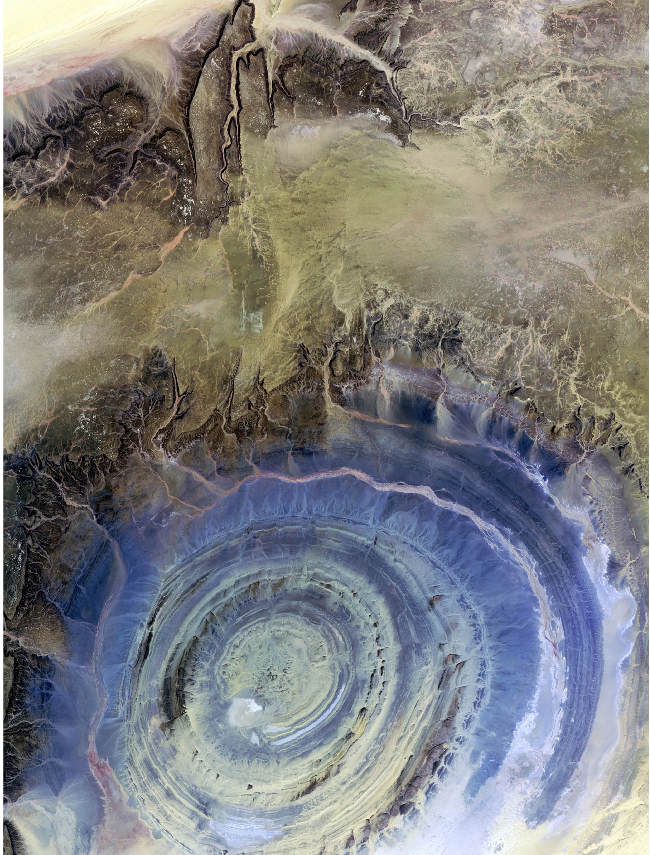 650x855, 121 Kb / структура ришат, снимок, наса, nasa, сахара