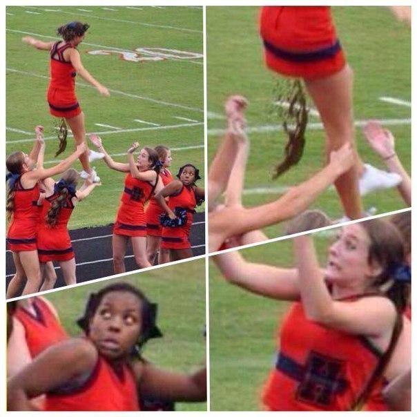 604x604, 73 Kb / чир-лидерши, говно, стадион