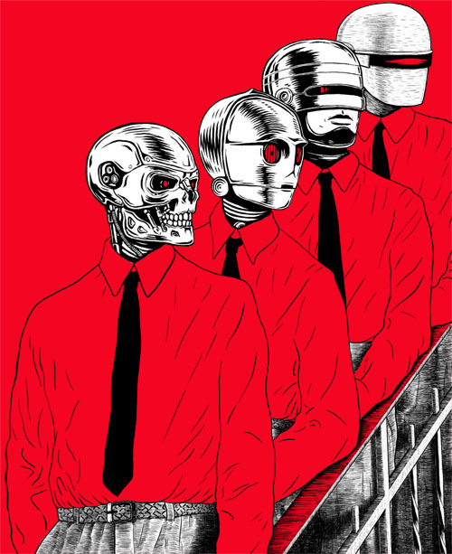 500x613, 108 Kb / терминатор, ситрипио, робокоп, дафт панк, kraftwerk