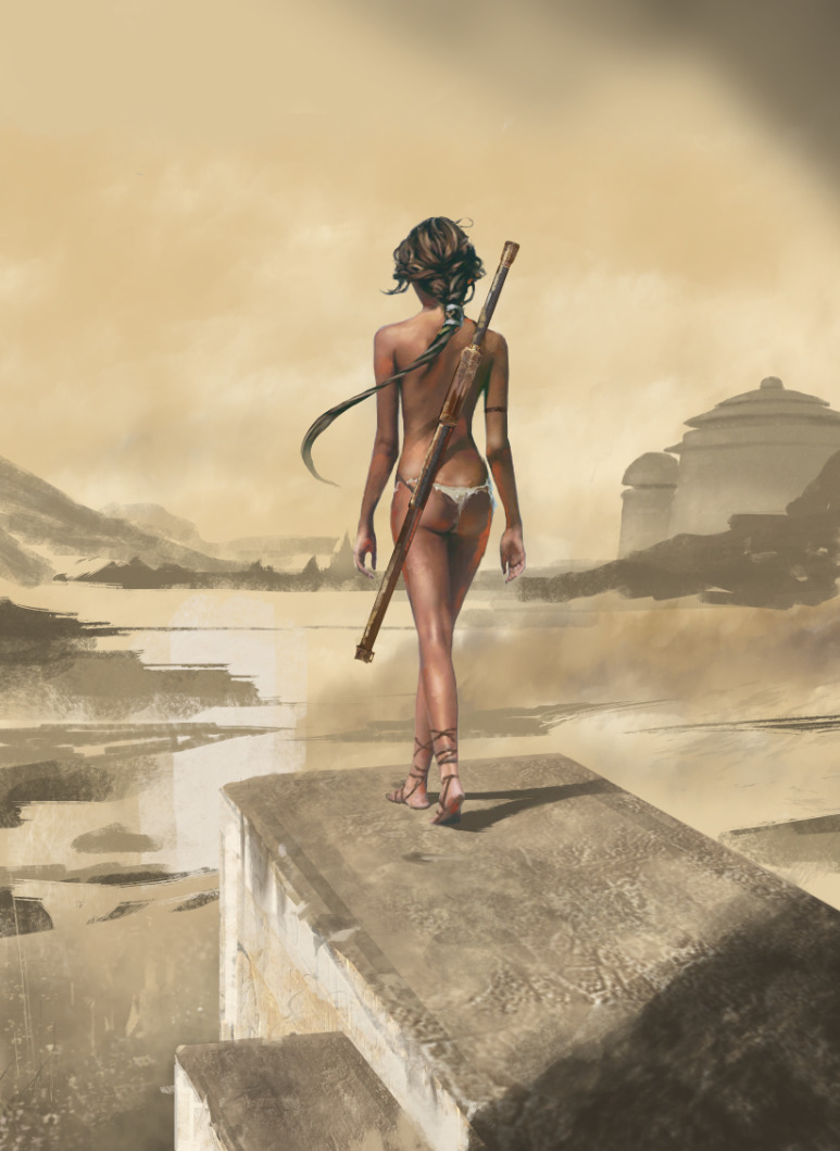 773x1059, 147 Kb / арт, девушка, меч