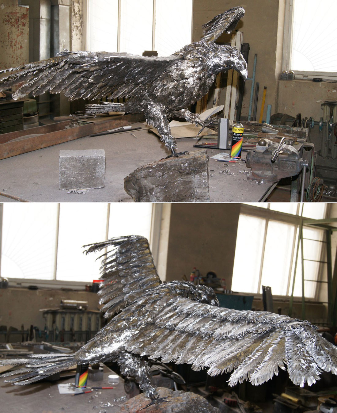 1100x1347, 332 Kb / Птица, металл, сварка, полуавтоматом