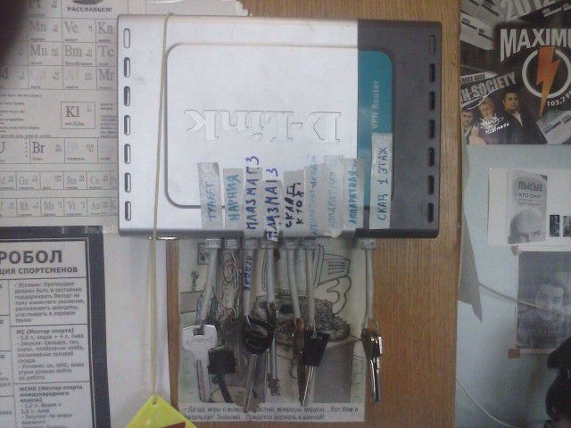 640x480, 54 Kb / pouter, vpn, ключи, держалка, стена, нарния