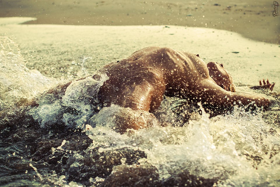 960x640, 203 Kb / Волны, море,песок,брызги,рёбра